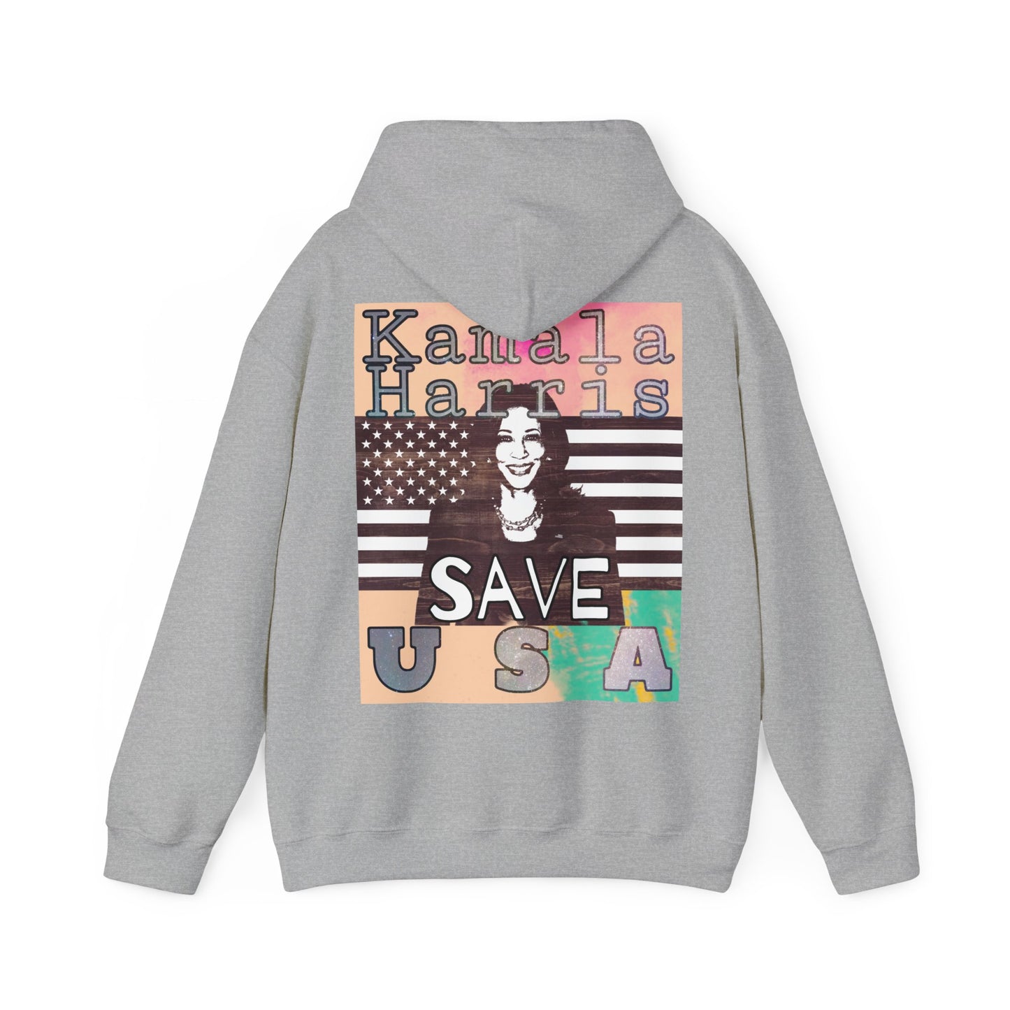 Kamala Harris For President Save USA Unisex Heavy Blend™ Hooded Sweatshirt