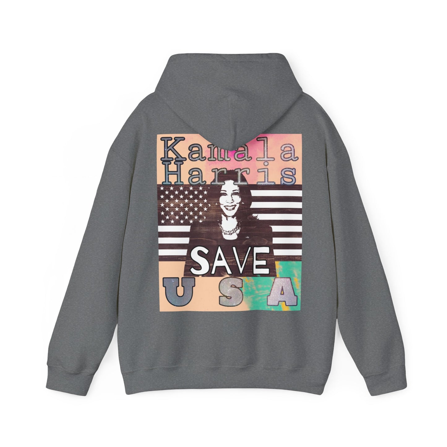 Kamala Harris For President Save USA Unisex Heavy Blend™ Hooded Sweatshirt