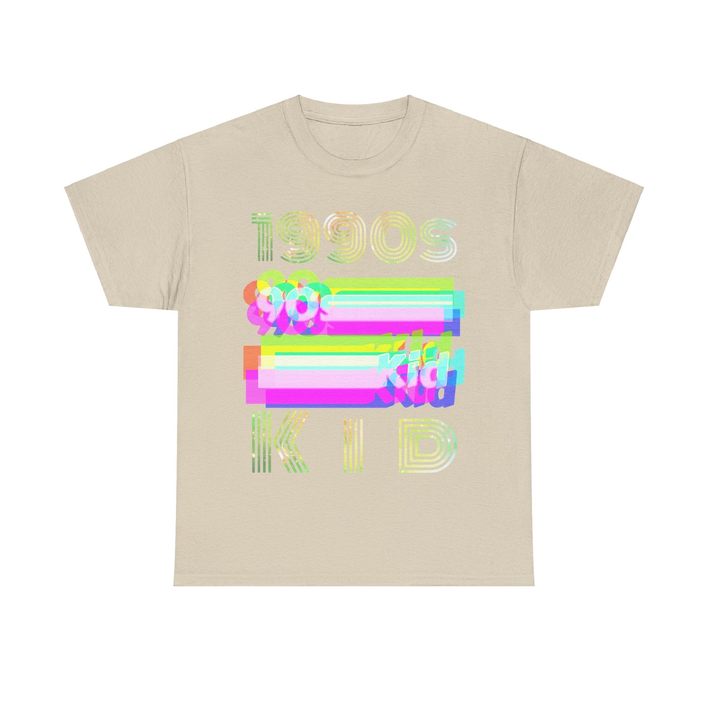 1990s kid decade party Unisex Heavy Cotton Tee