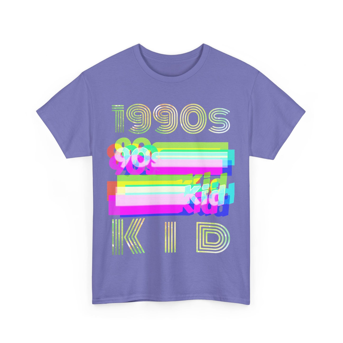 1990s kid decade party Unisex Heavy Cotton Tee