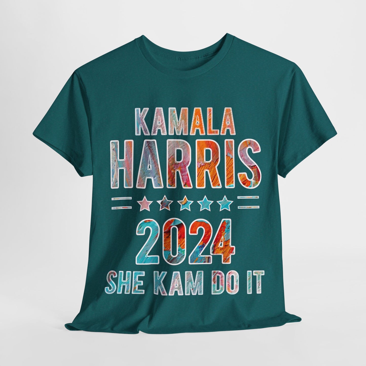 Kamala Harris 2024 Vote Supporter pretty unusual Unisex Heavy Cotton Tee