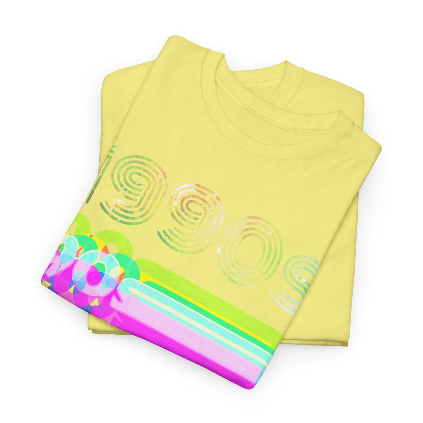 1990s kid decade party Unisex Heavy Cotton Tee