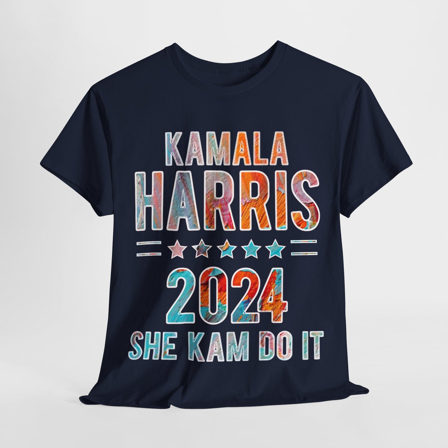 Kamala Harris 2024 Vote Supporter pretty unusual Unisex Heavy Cotton Tee