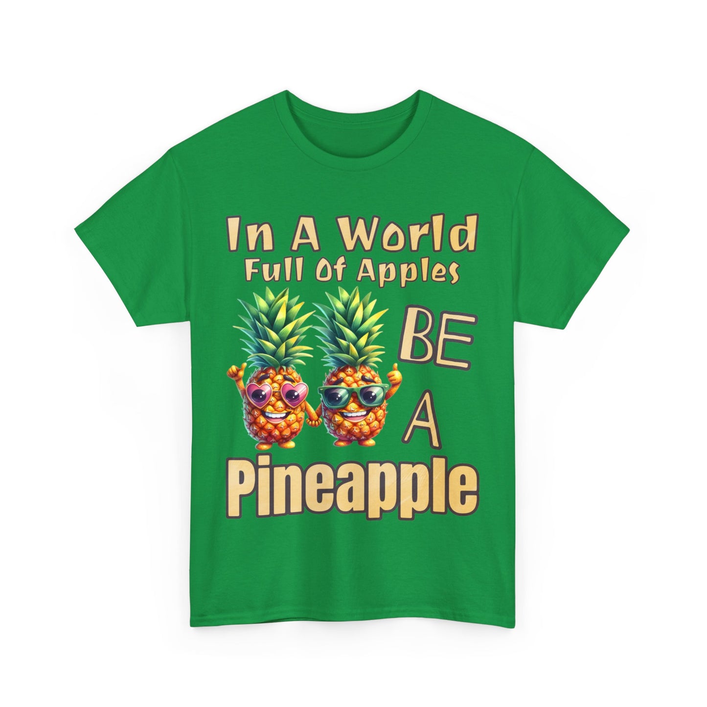 Cool Pineapple Couple Mr & Mrs Unisex Heavy Cotton Tee