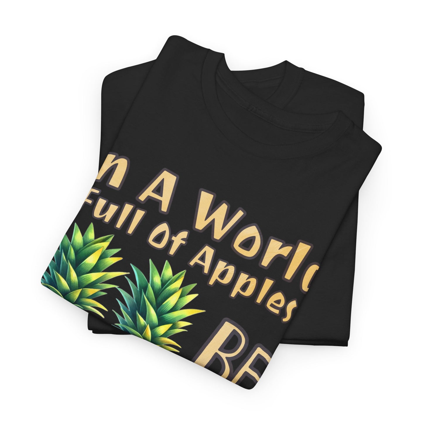 Cool Pineapple Couple Mr & Mrs Unisex Heavy Cotton Tee