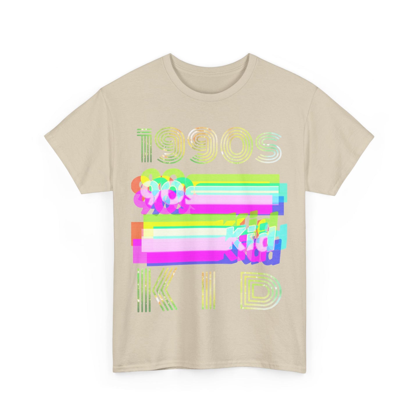 1990s kid decade party Unisex Heavy Cotton Tee