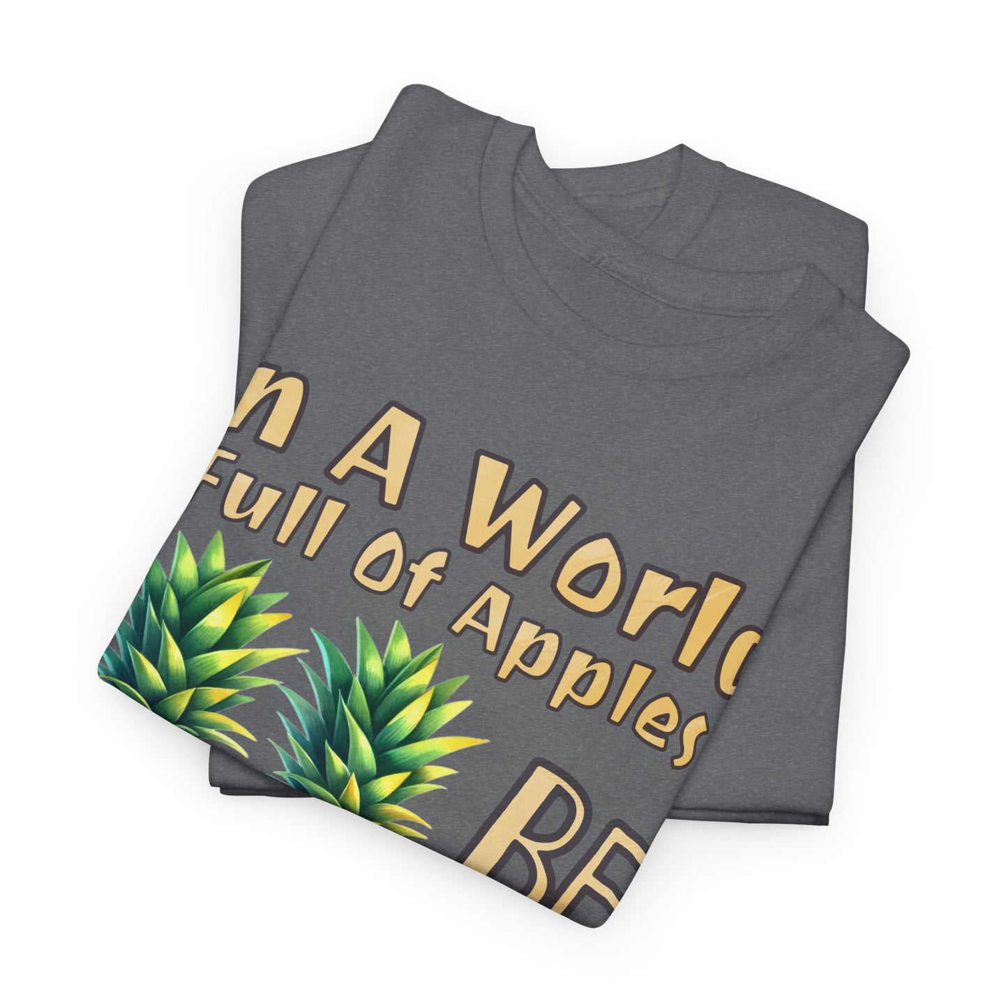 Cool Pineapple Couple Mr & Mrs Unisex Heavy Cotton Tee