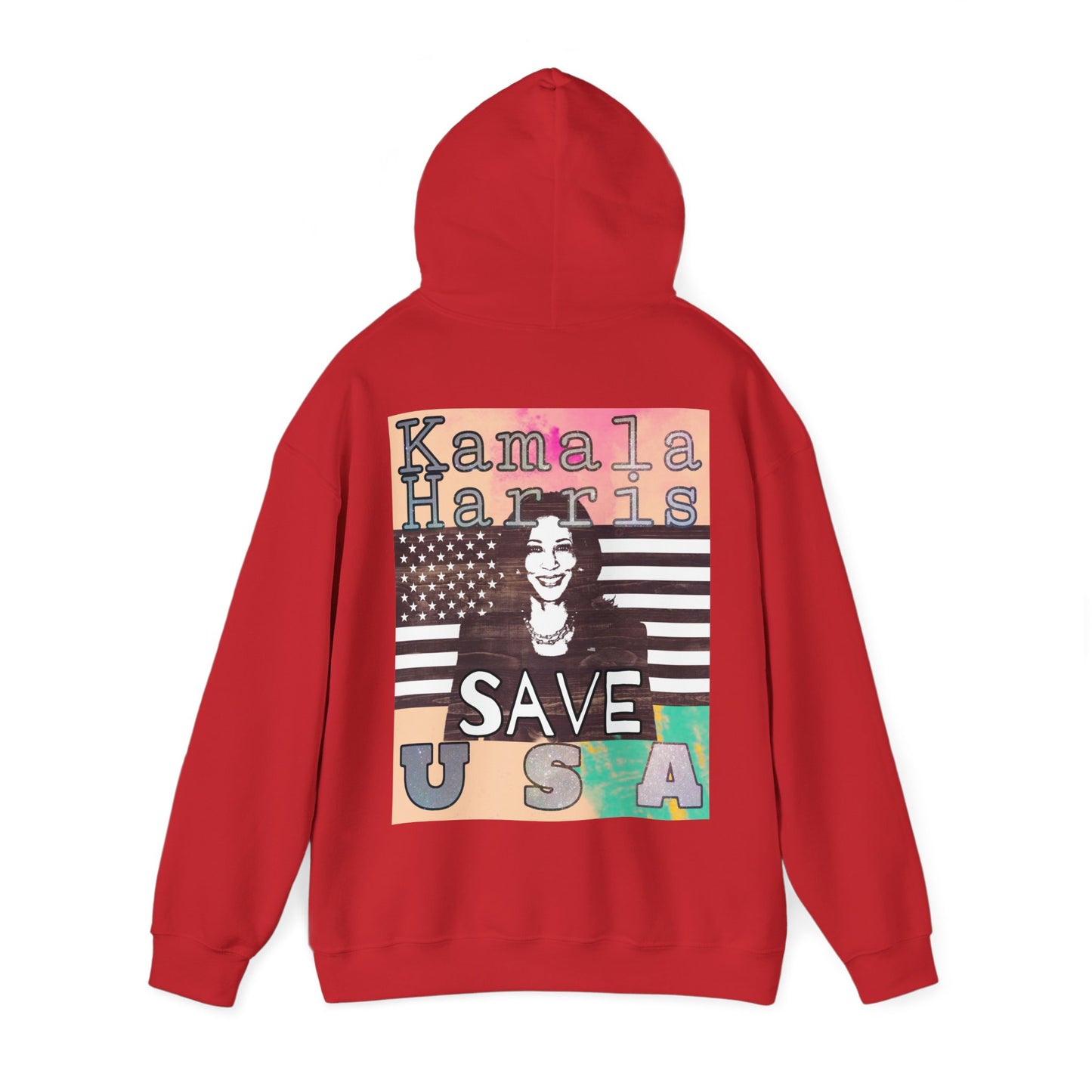 Kamala Harris For President Save USA Unisex Heavy Blend™ Hooded Sweatshirt