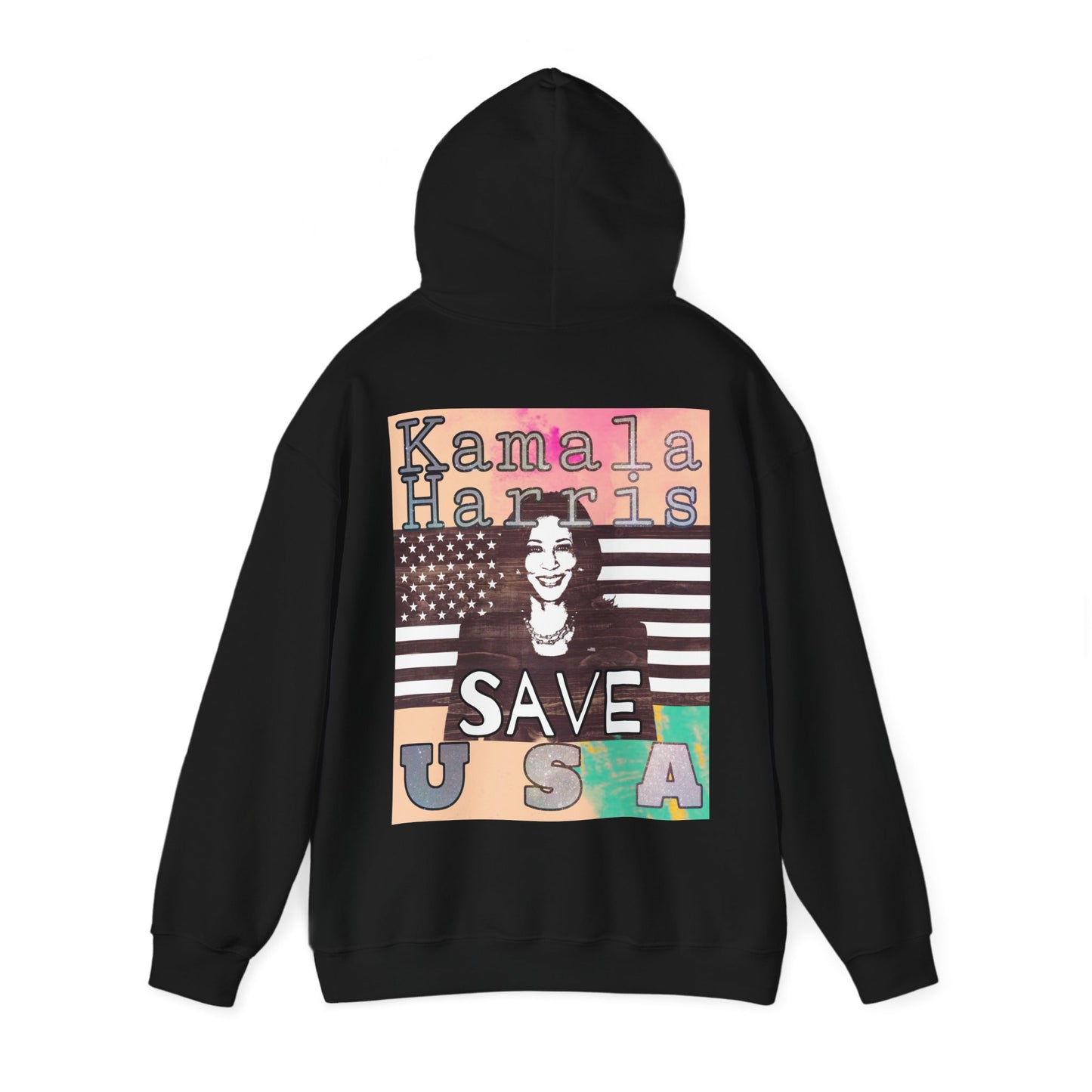 Kamala Harris For President Save USA Unisex Heavy Blend™ Hooded Sweatshirt