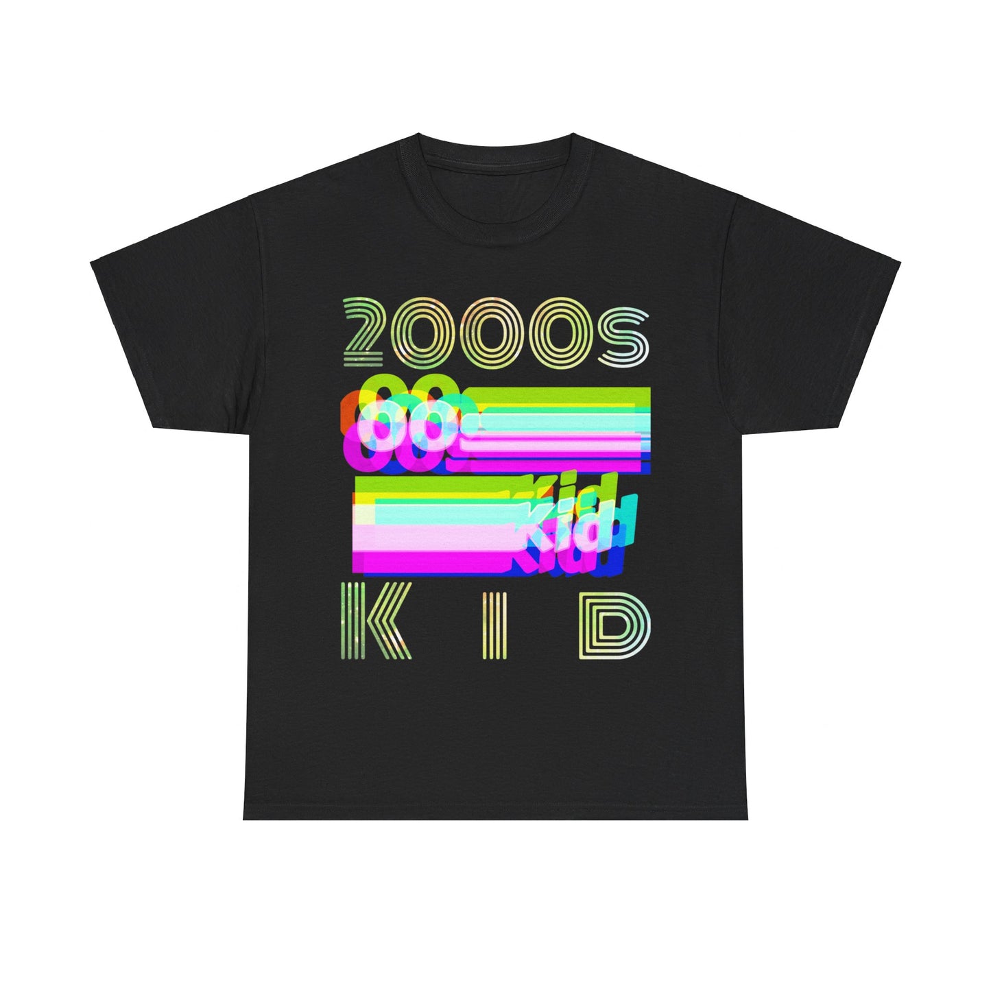 2000s kid 00s funky Unisex Heavy Cotton Tee