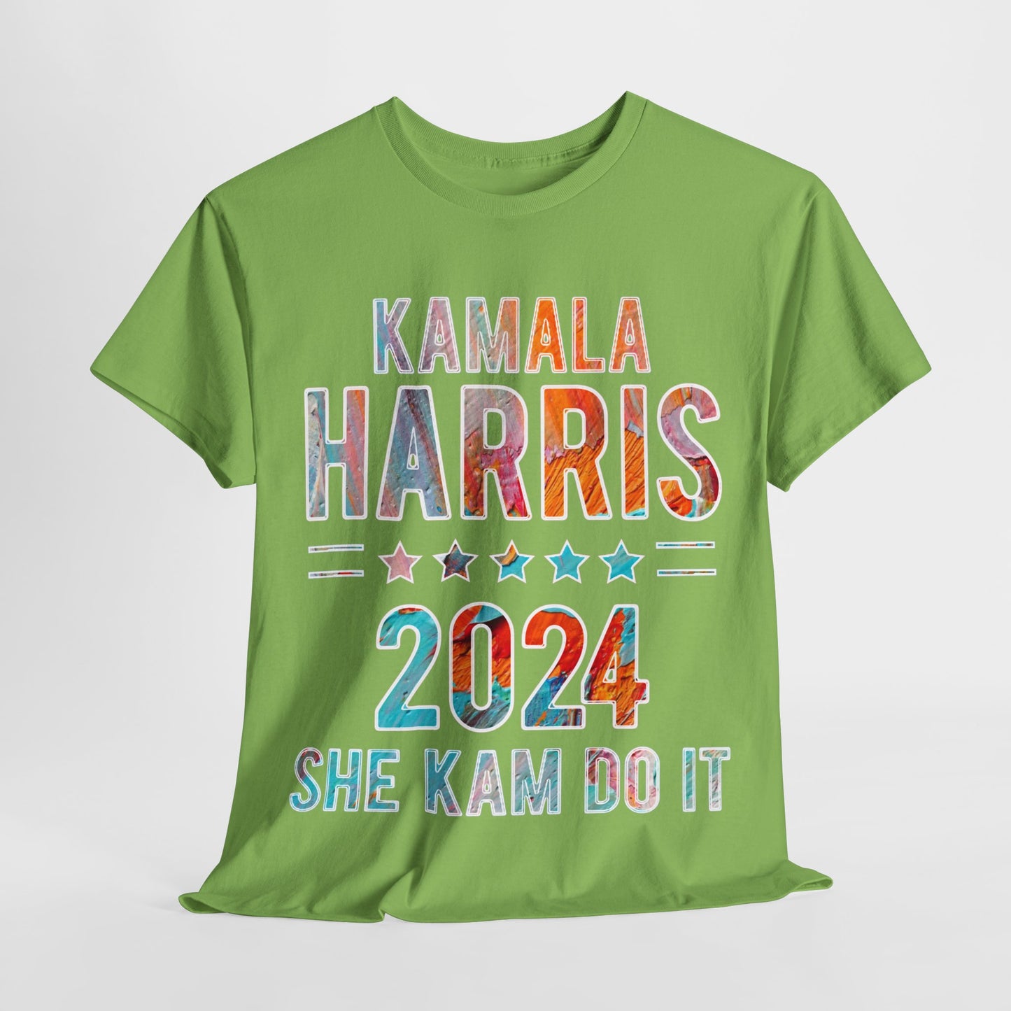 Kamala Harris 2024 Vote Supporter pretty unusual Unisex Heavy Cotton Tee