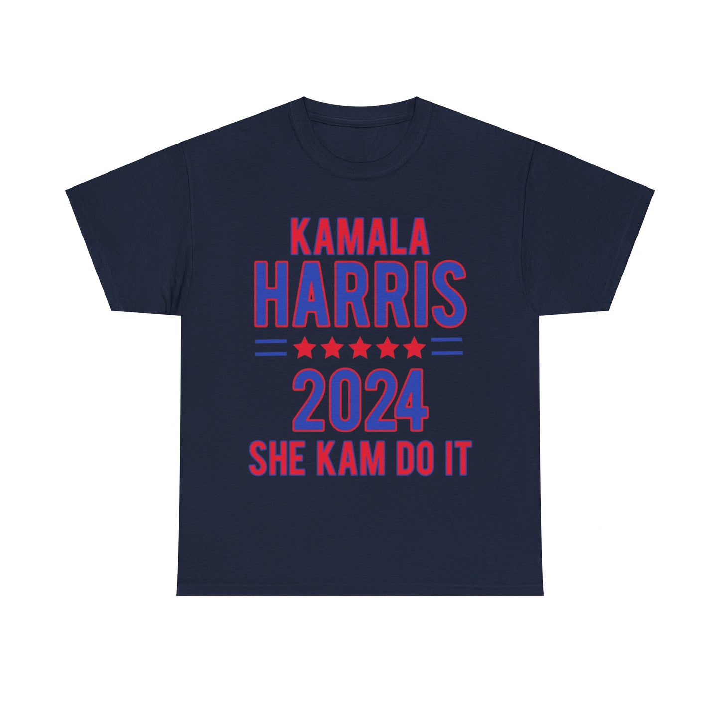 Kamala Harris 2024 Vote Supporter fan Unisex Heavy Cotton Tee