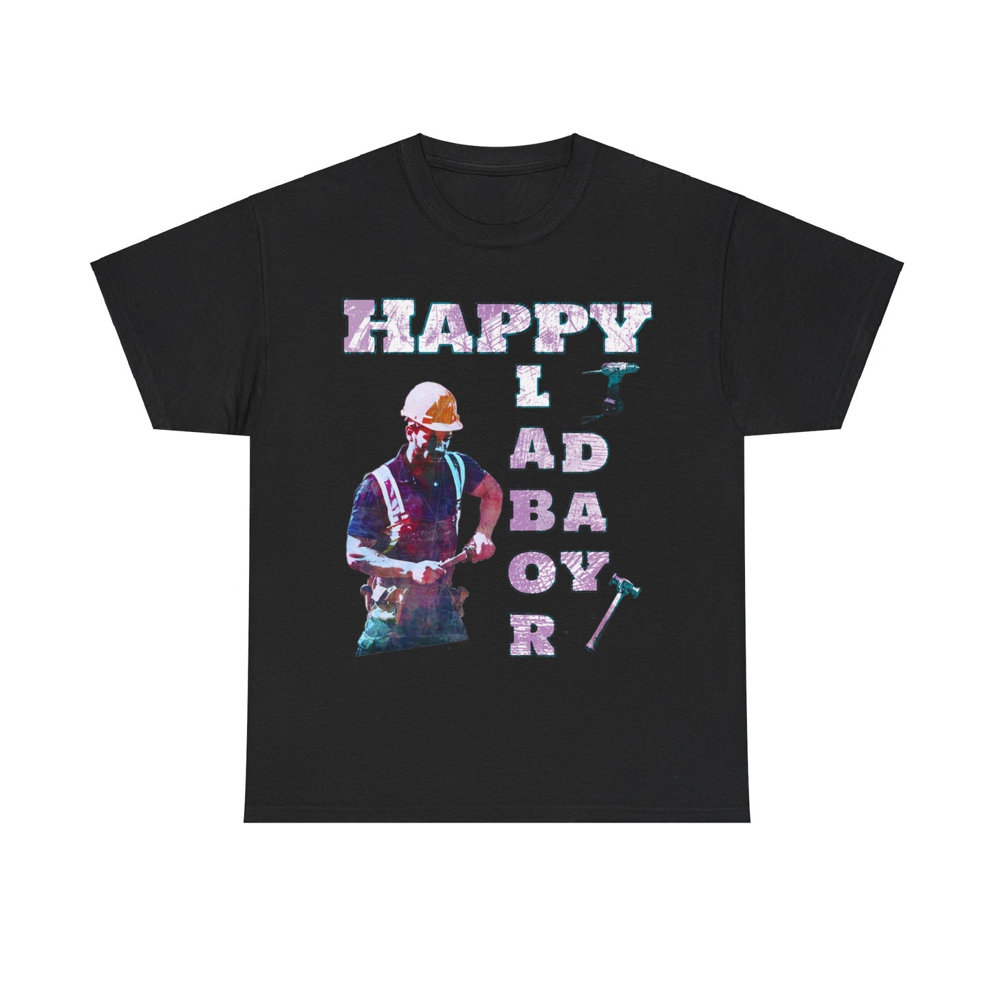 Happy Labor Day National Holiday supporters Unisex Heavy Cotton Tee