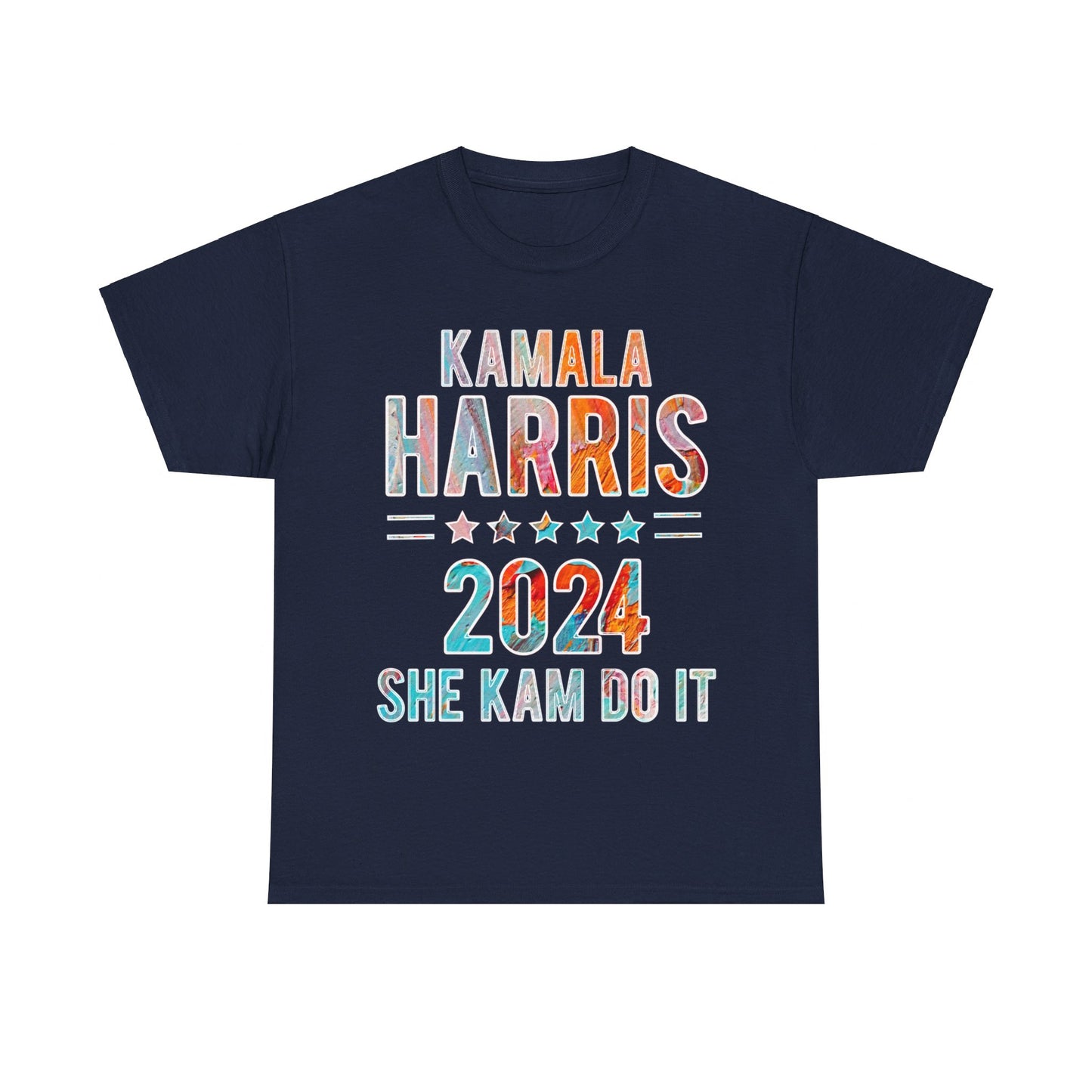 Kamala Harris 2024 Vote Supporter pretty unusual Unisex Heavy Cotton Tee