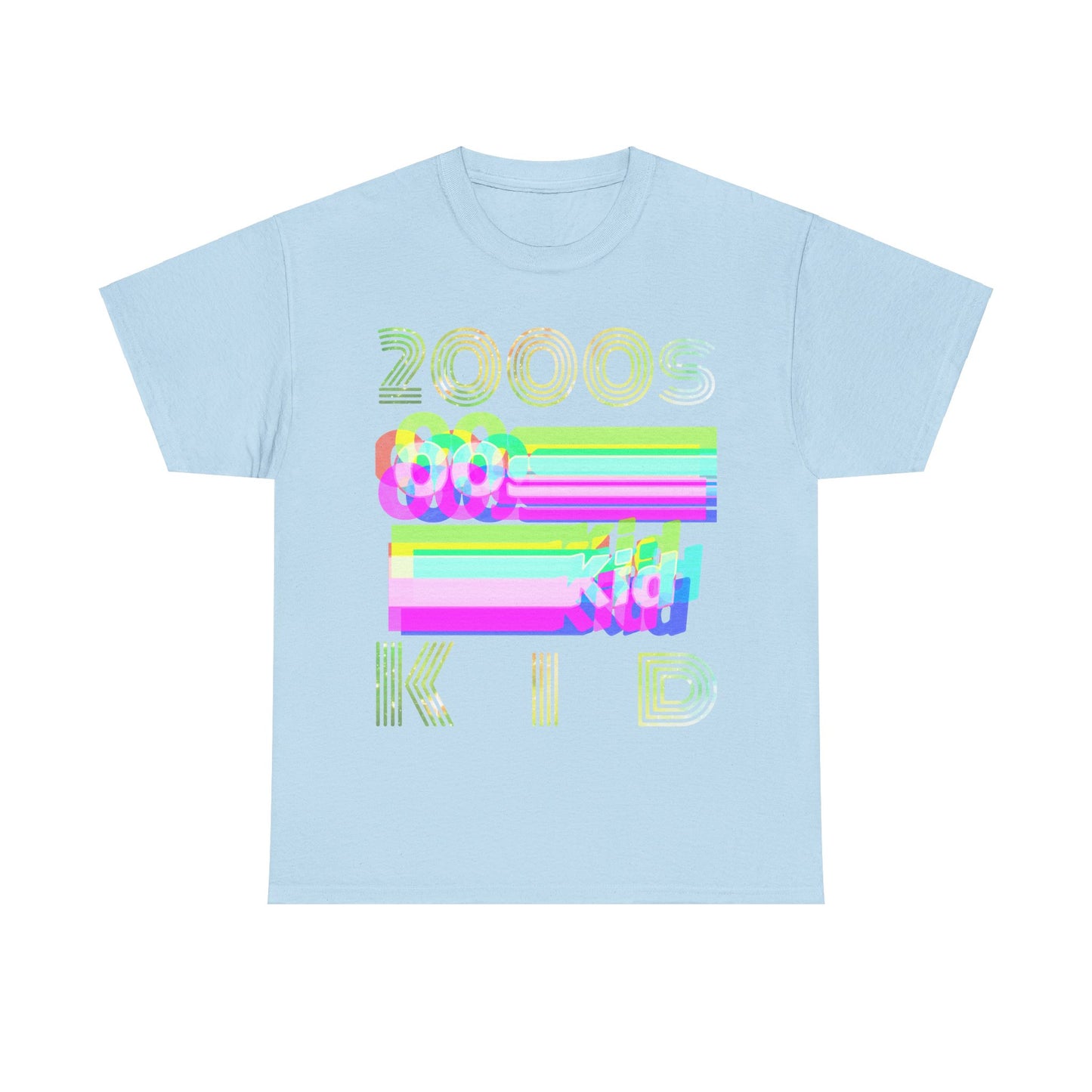 2000s kid 00s funky Unisex Heavy Cotton Tee