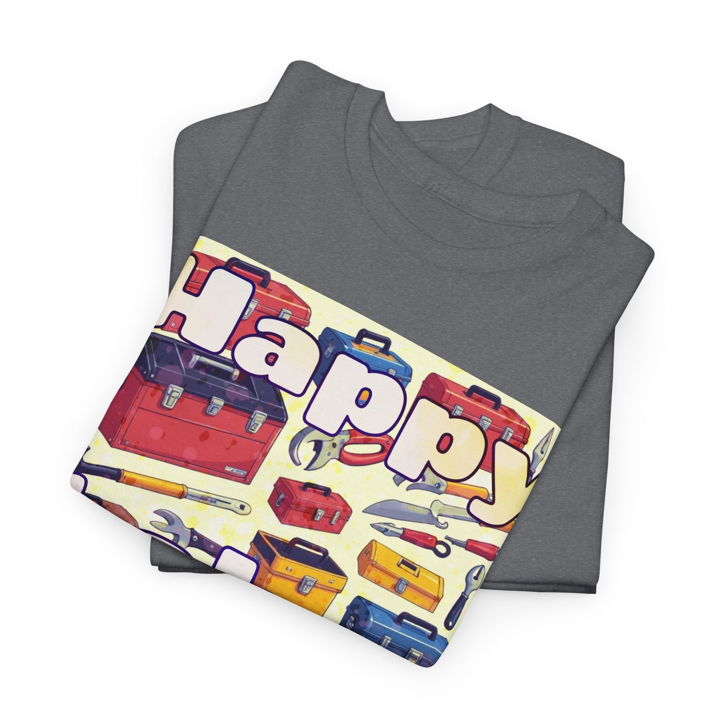 Happy Labor Day Celebrations Unisex Heavy Cotton Tee