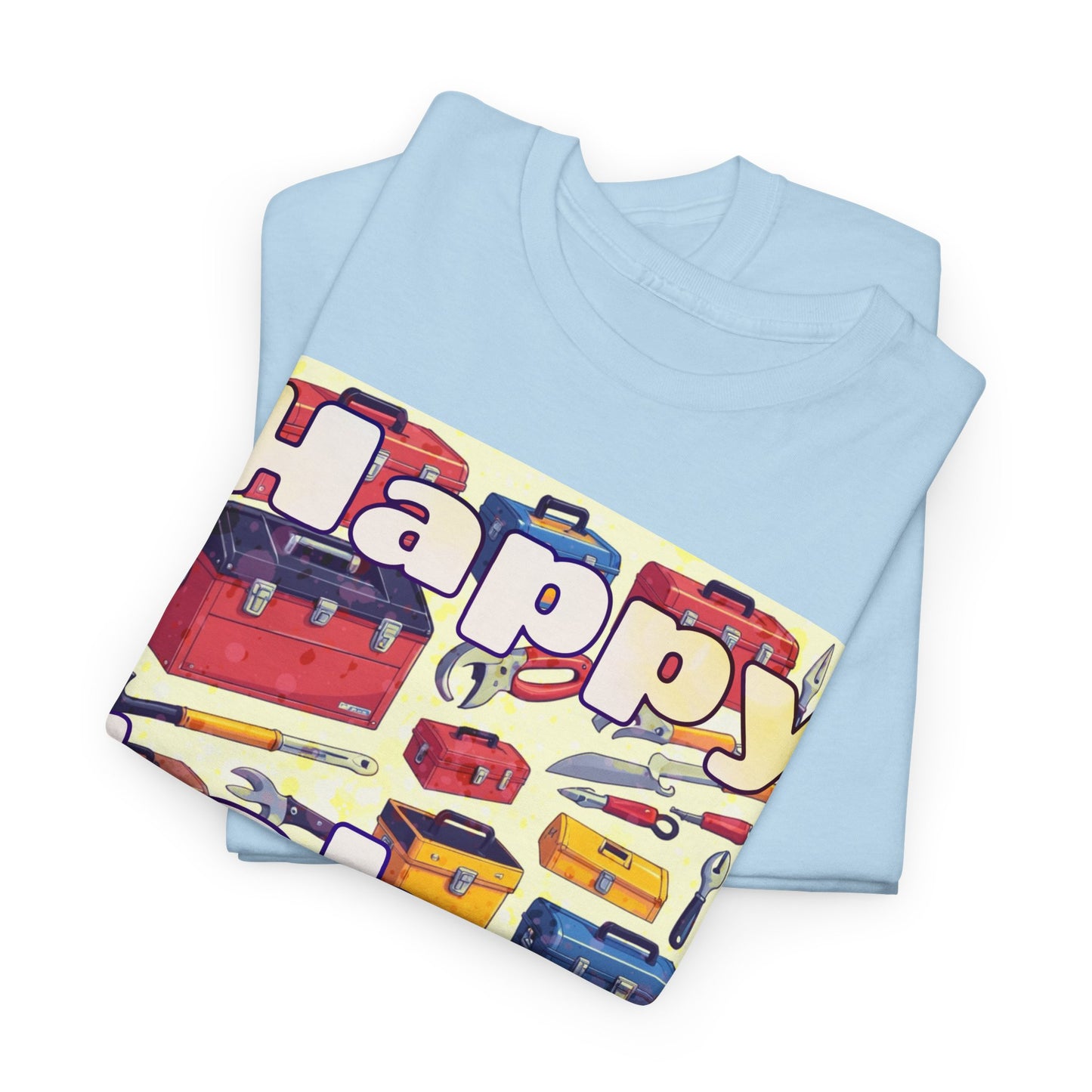 Happy Labor Day Celebrations Unisex Heavy Cotton Tee