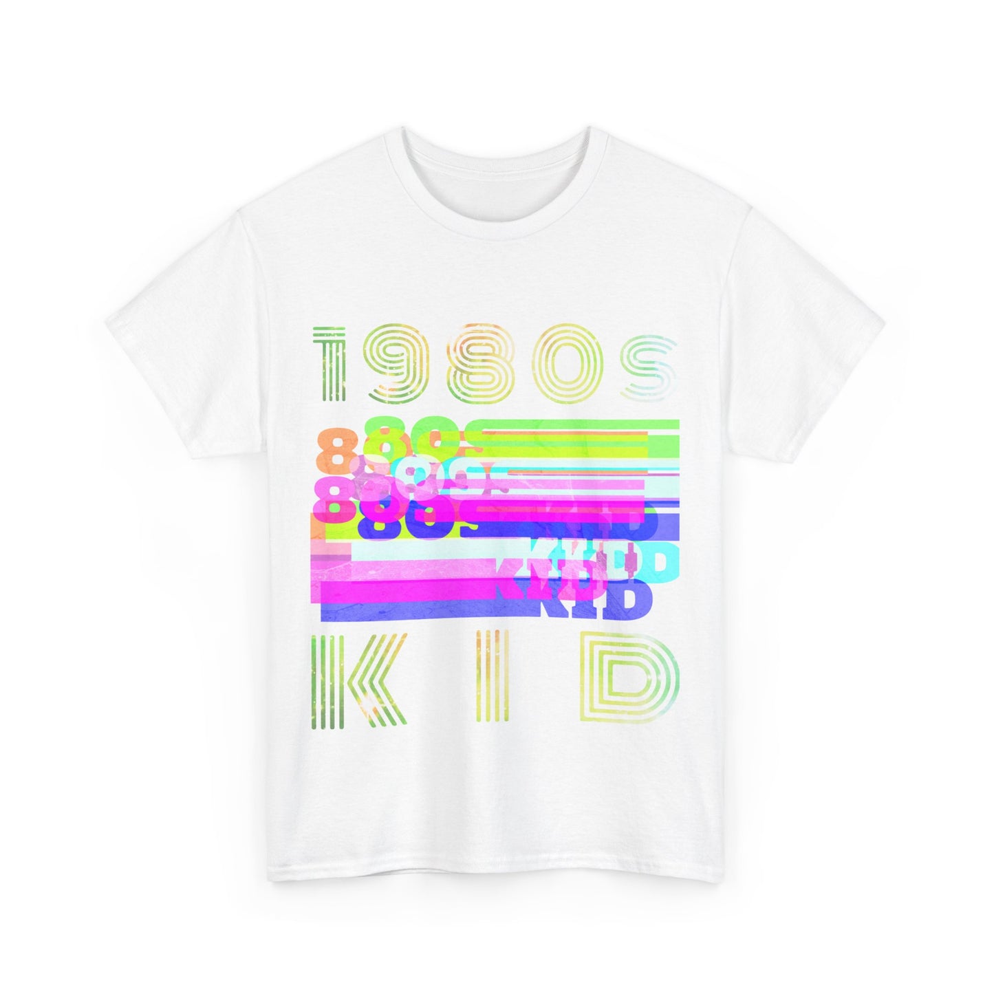 1980s 80s kid decade Unisex Heavy Cotton Tee