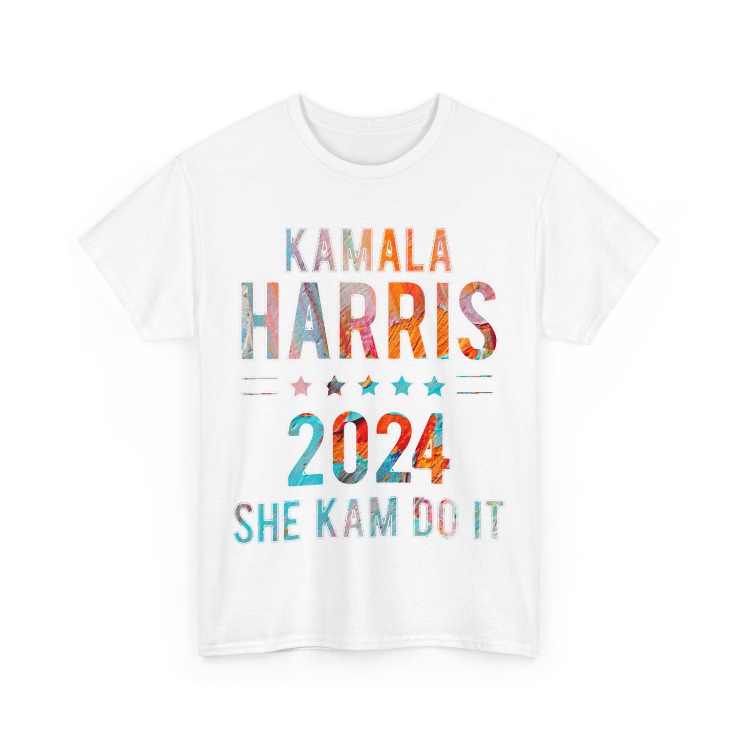 Kamala Harris 2024 Vote Supporter pretty unusual Unisex Heavy Cotton Tee