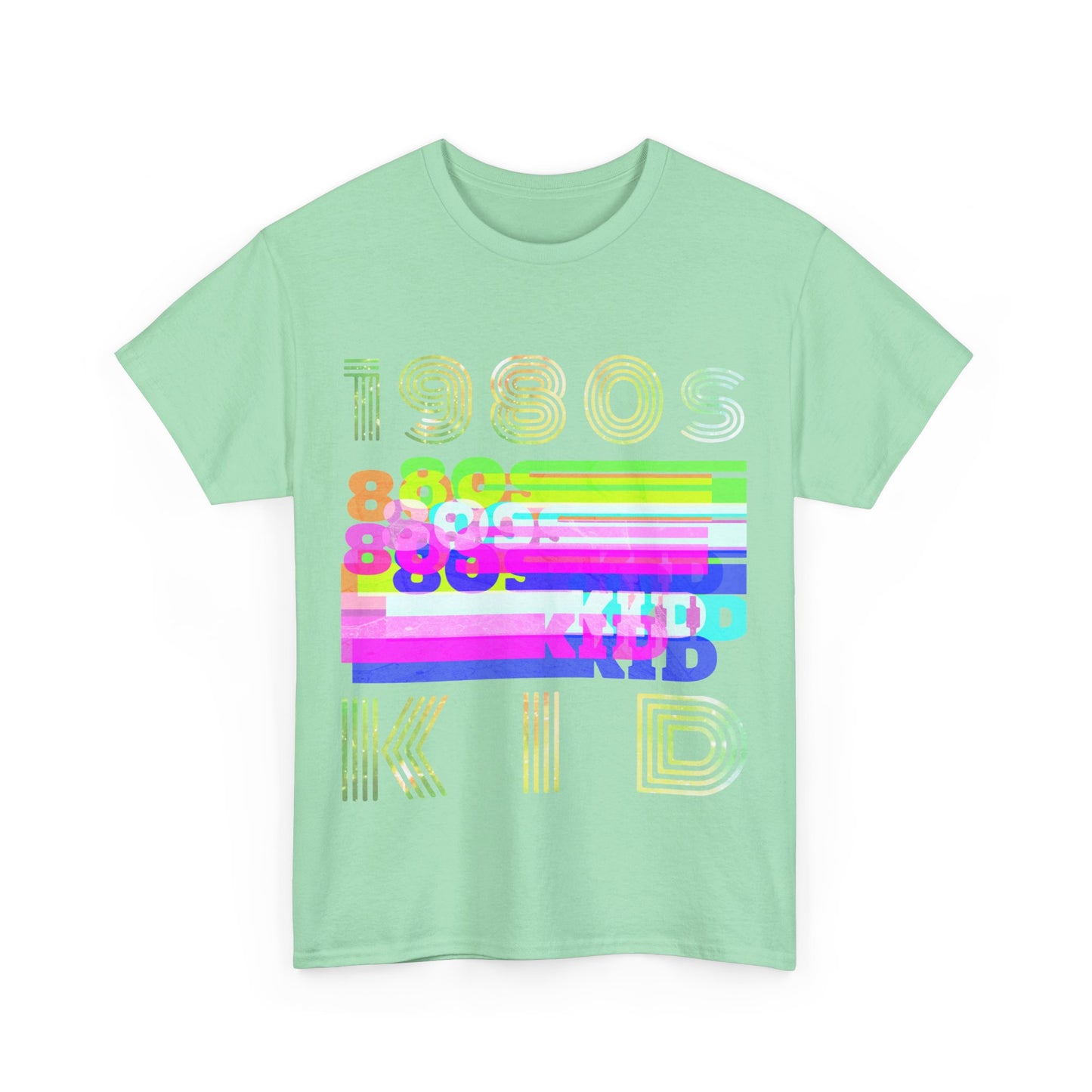 1980s 80s kid decade Unisex Heavy Cotton Tee