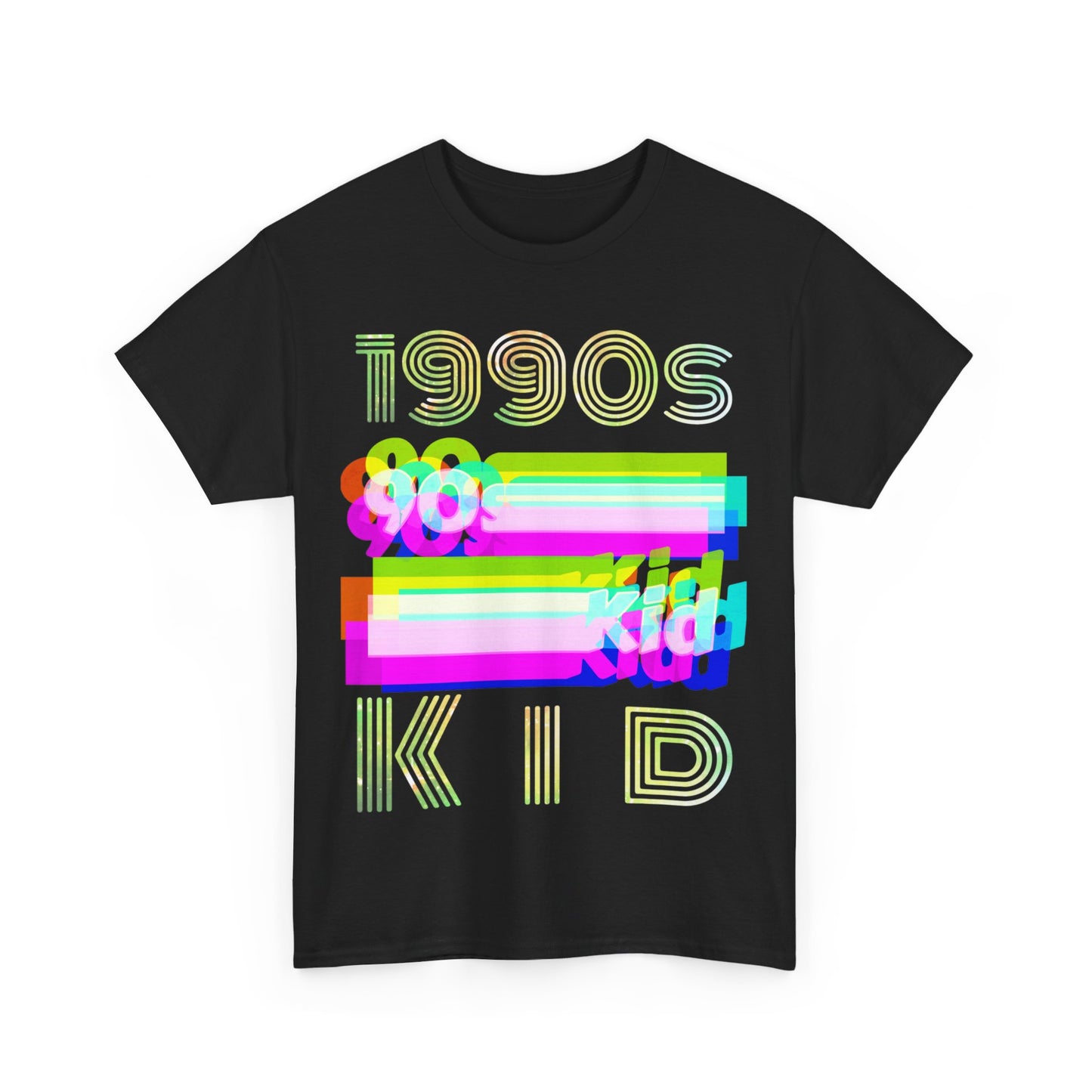 1990s kid decade party Unisex Heavy Cotton Tee