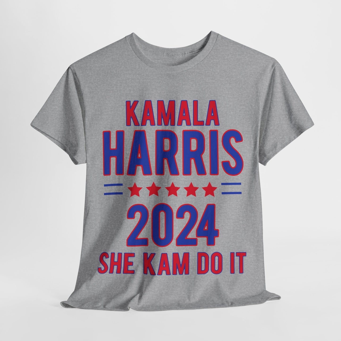 Kamala Harris 2024 Vote Supporter fan Unisex Heavy Cotton Tee