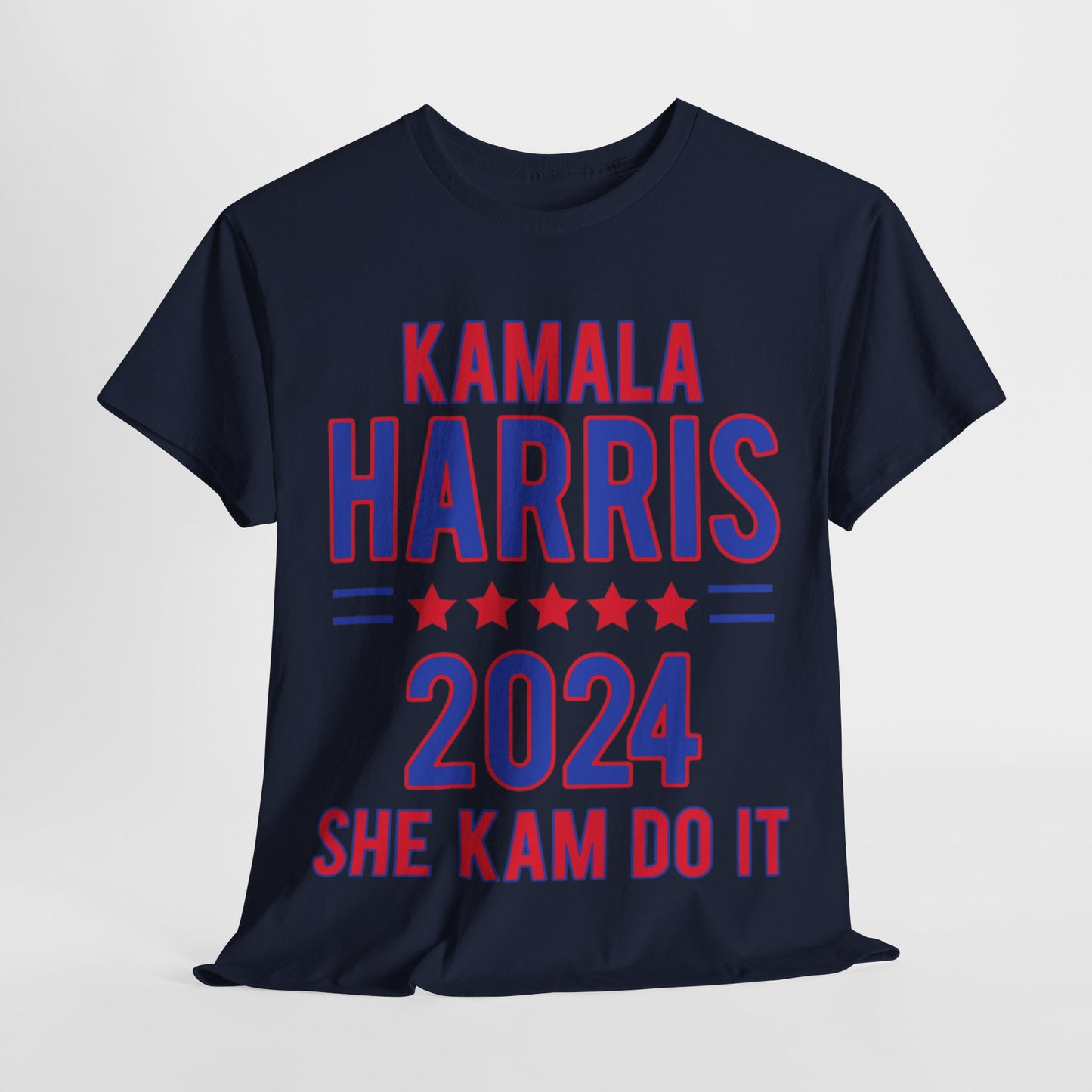 Kamala Harris 2024 Vote Supporter fan Unisex Heavy Cotton Tee