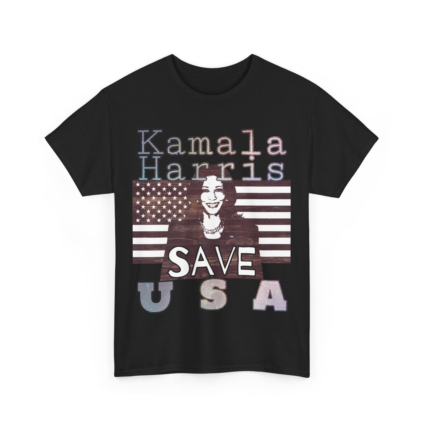 Kamala Harris For President Save USA Unisex Heavy Cotton Tee