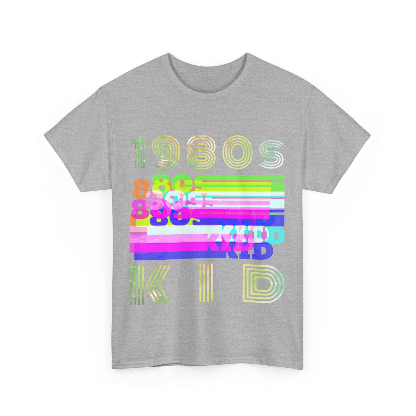 1980s 80s kid decade Unisex Heavy Cotton Tee