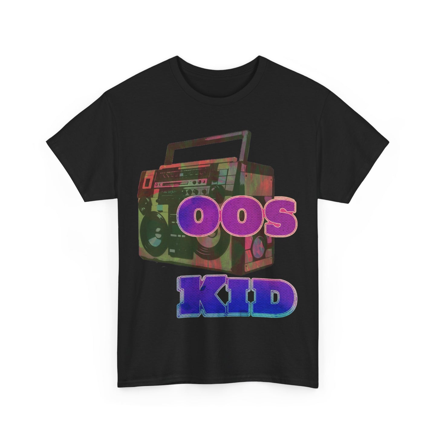 00s Kid Stunning Boombox design Unisex Heavy Cotton Tee