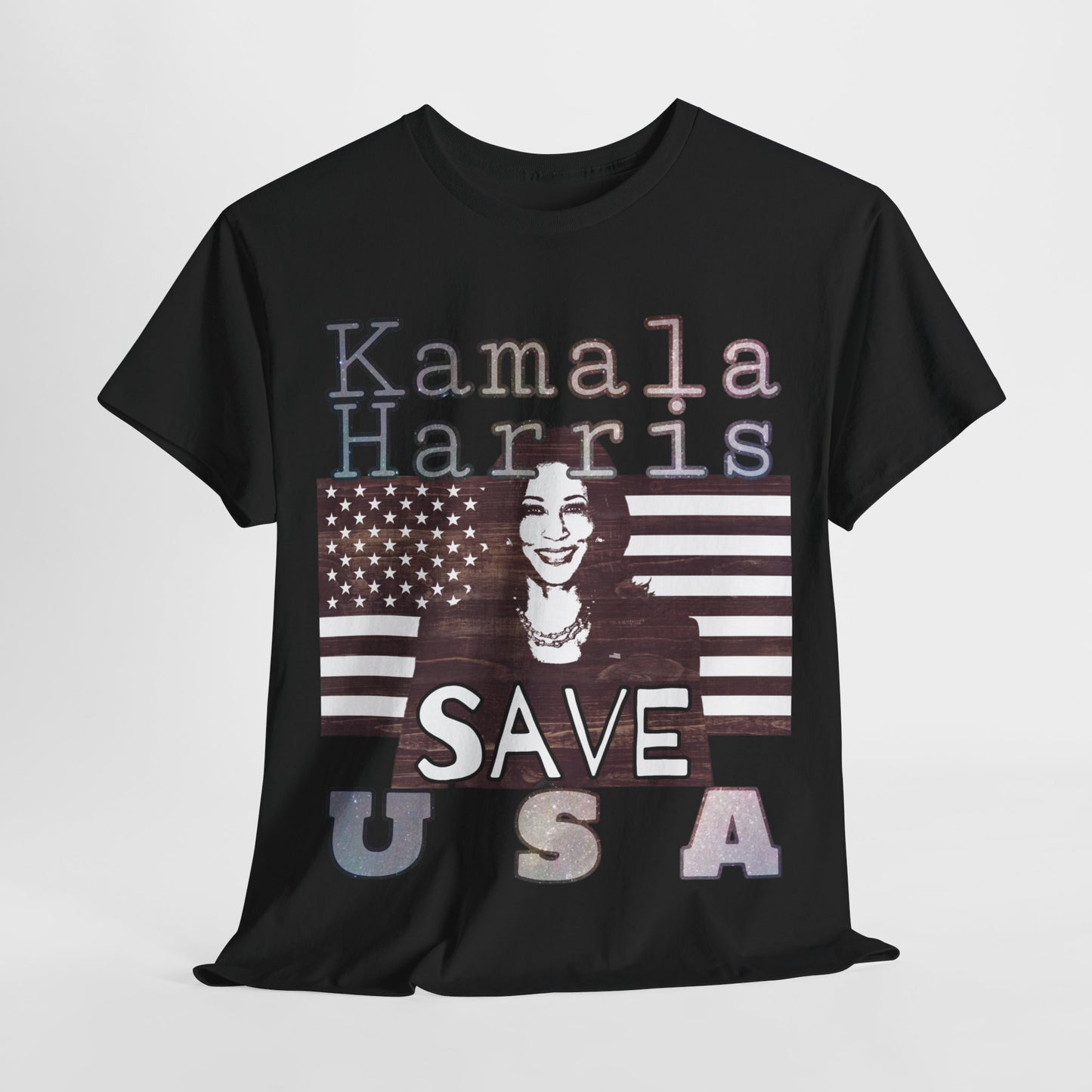 Kamala Harris For President Save USA Unisex Heavy Cotton Tee